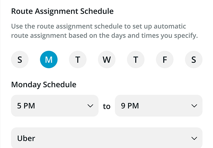 Categorization in Mileage Scout